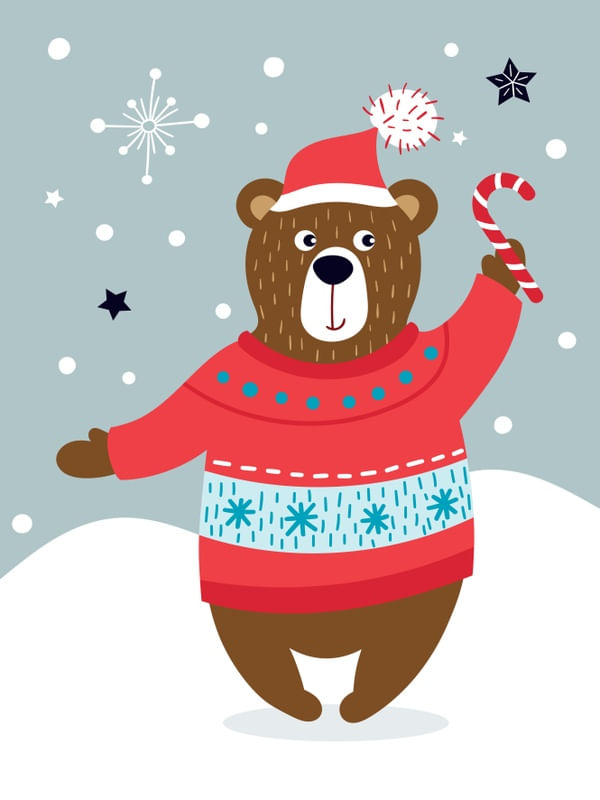 URSO NATALINO KIDS