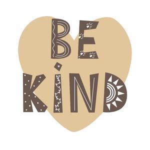 BE KIND CORAÇÃO BOHO 1