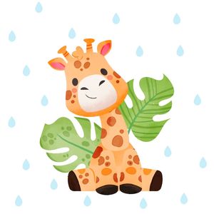 ARTE GIRAFA BEBÊ