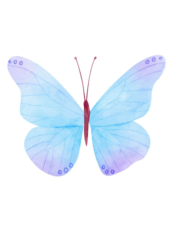 BORBOLETA AQUARELA 1