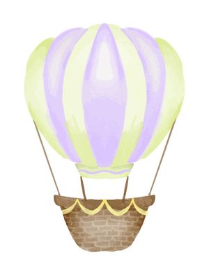 AQUARELA BALÃO CUTE