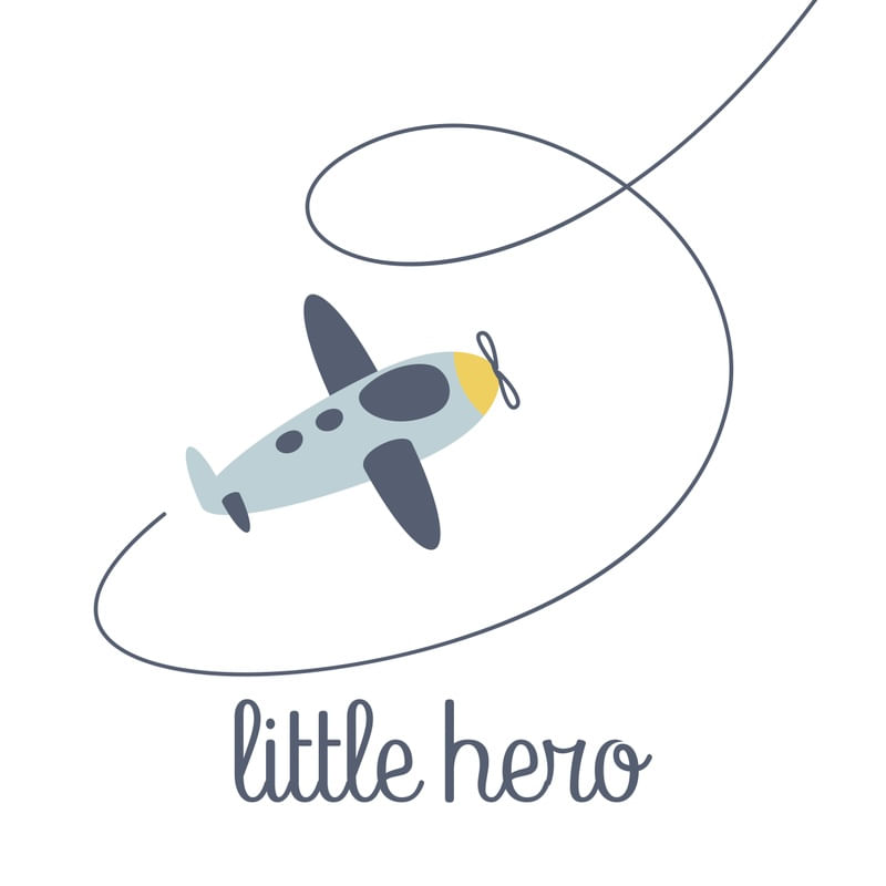 AVIÃO LITTLE HERO