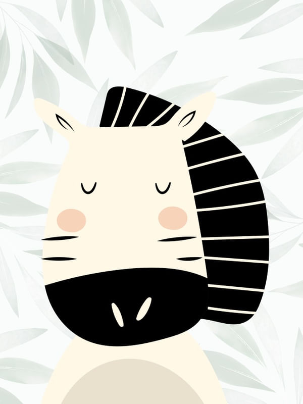 ZEBRA FLORESTA KIDS