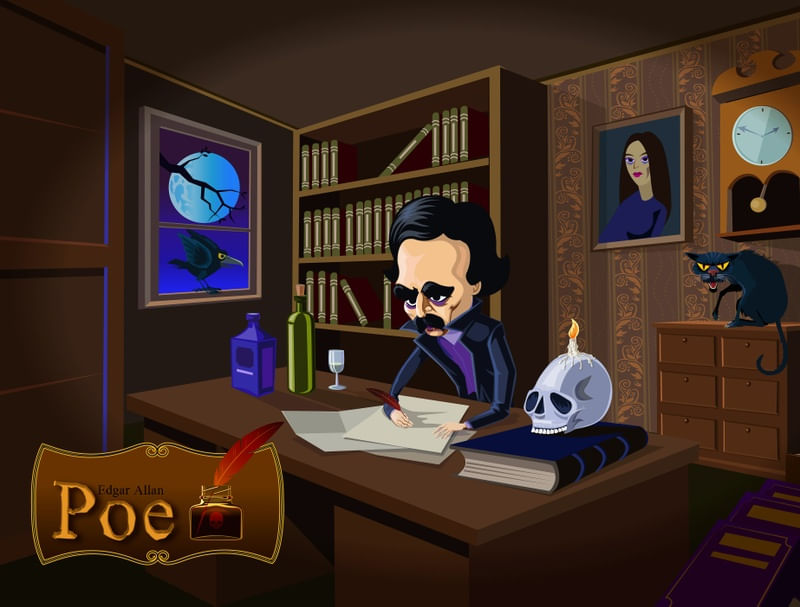 ALLAN POE NA ESCRIVANINHA