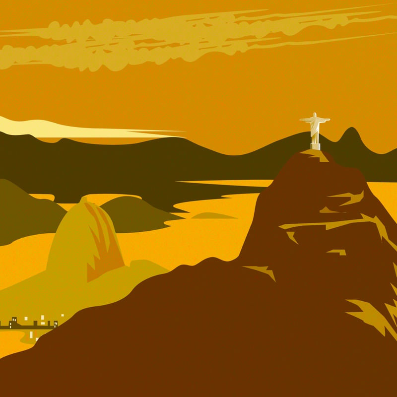 RIO EM AMARELO