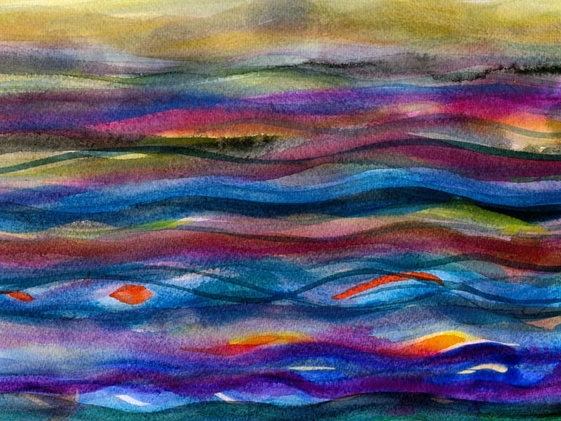 CORES DO MAR