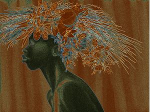 MENINO COM FLORES XIV