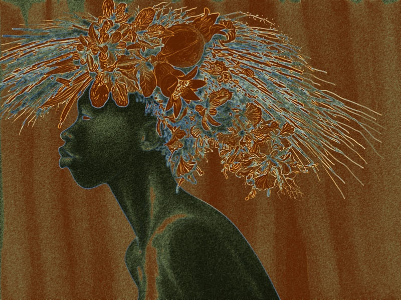 MENINO COM FLORES XIV