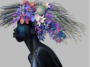 MENINO COM FLORES XXI