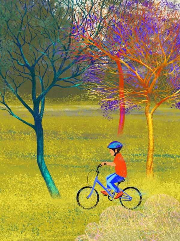 PASSEIO DE BIKE NA PRAÇA I
