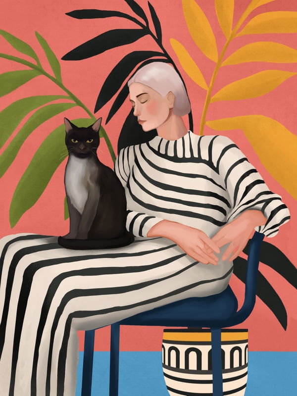 THE CAT AND THE CALM