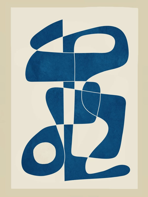 MINIMAL ABSTRACT COBALT