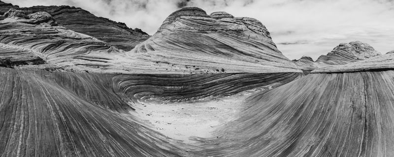 NATUREZA ABSTRATA - ONDAS NO DESERTO