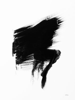 ABSTRACT BLACK BRUSH 2