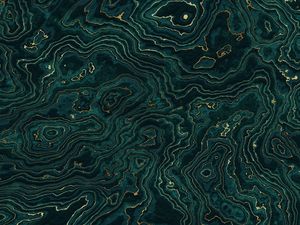 TEAL AND GOLD MARBLE TEXTURE I