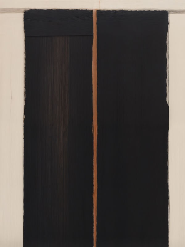 SILENCE I - ABSTRATO CONTEMPORÂNEO MINIMALISTA BY AI