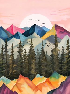 DAWN OVER THE RIDGE