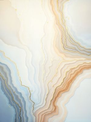 ABSTRACT GOLD AND BLUE 1