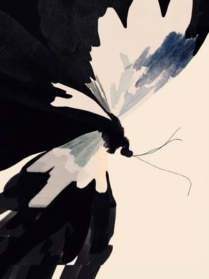 ABSTRACT BUTTERFLY I
