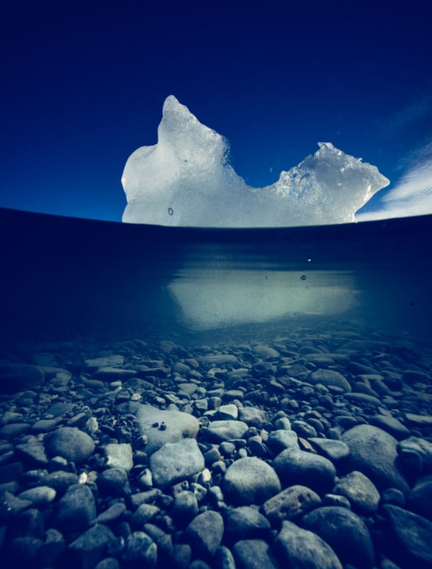 UNDERWATER ICEBERG