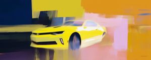 CAMARO ART 01 BY AI - CHEVROLET 100 ANOS