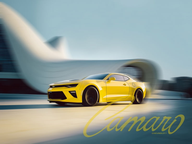 CAMARO ART 03 BY AI - CHEVROLET 100 ANOS