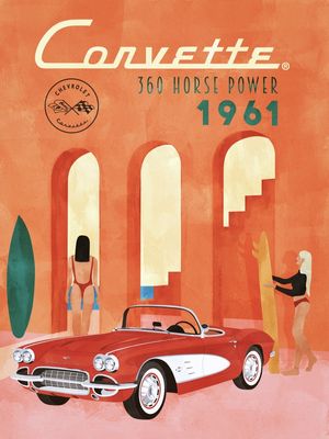 T05 CORVETTE 1961 - CHEVROLET 100 ANOS