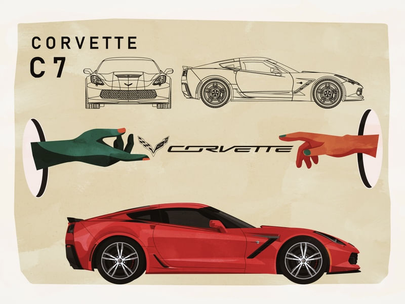 T13 CORVETTE C7 - CHEVROLET 100 ANOS