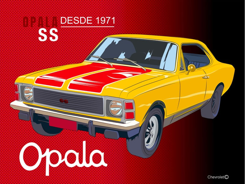 OPALA ARTE SOBRE RODAS - CHEVROLET 100 ANOS