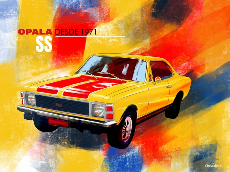 OPALA UMA OBRA DE ARTE - CHEVROLET 100 ANOS