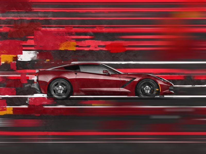 CORVETTE EM CORES - CHEVROLET 100 ANOS