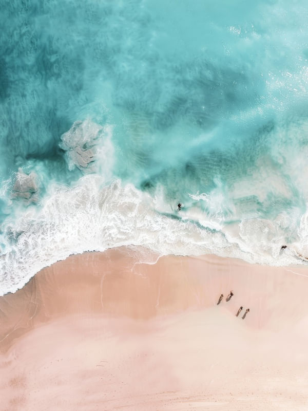 PINK SAND BEACH PRINT