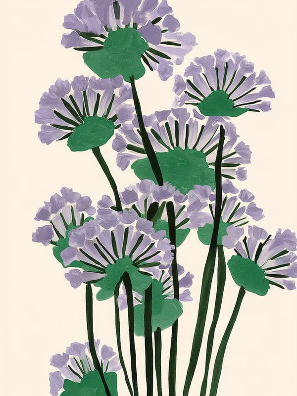 MODERN LAVENDER GARDEN