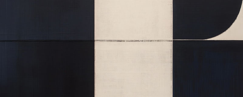 DRY RUN I - ABSTRATO GEOMÉTRICO MONOCROMÁTICO BY AI