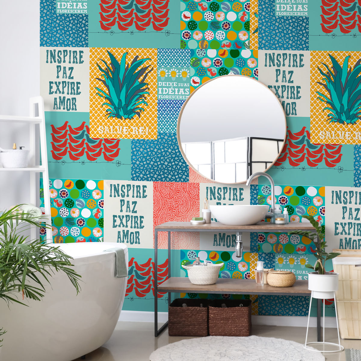 LAMBE-LAMBE - TROPICAL COLORIDO - 4,58m2