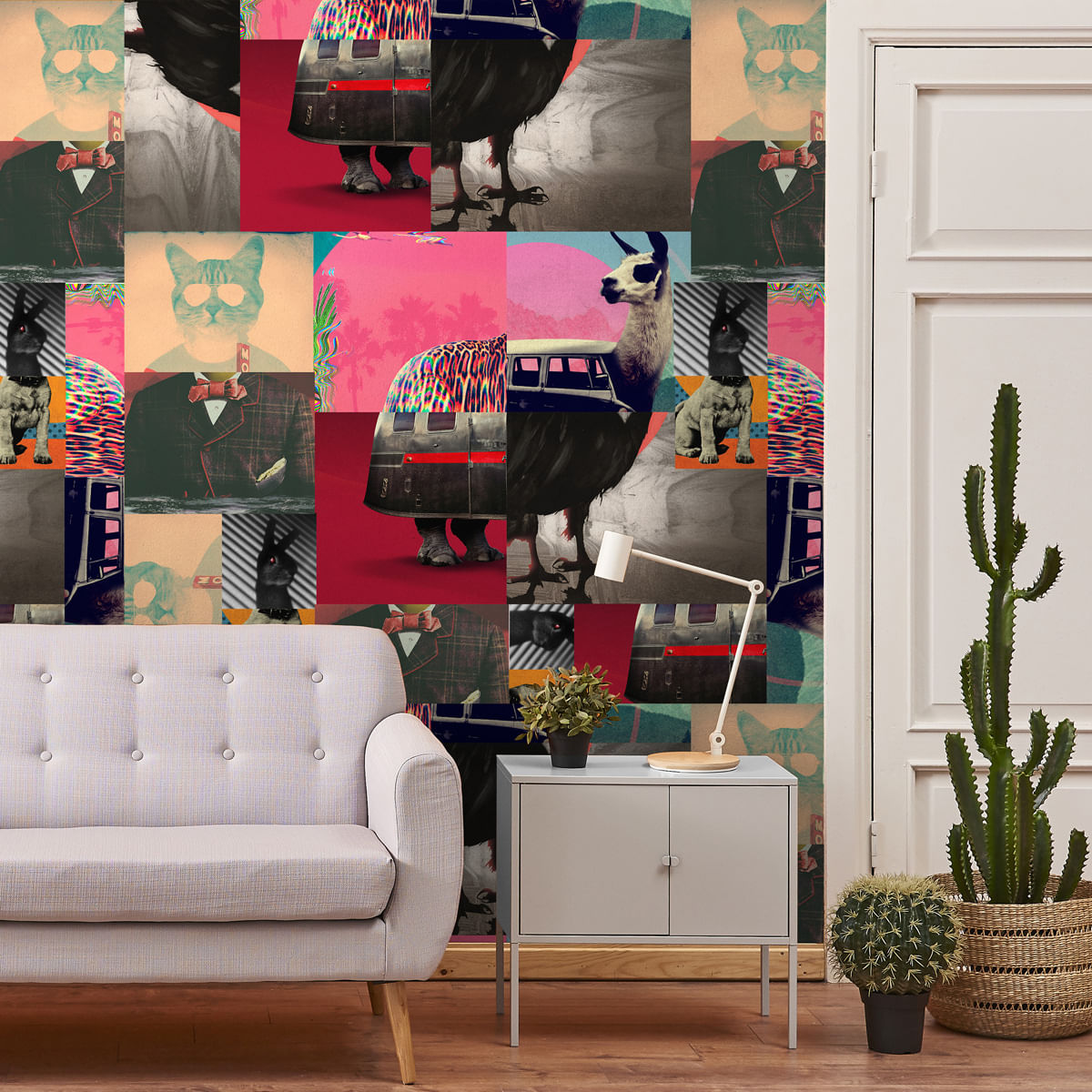 LAMBE-LAMBE - ANIMAIS COLORIDOS - 4,58m2