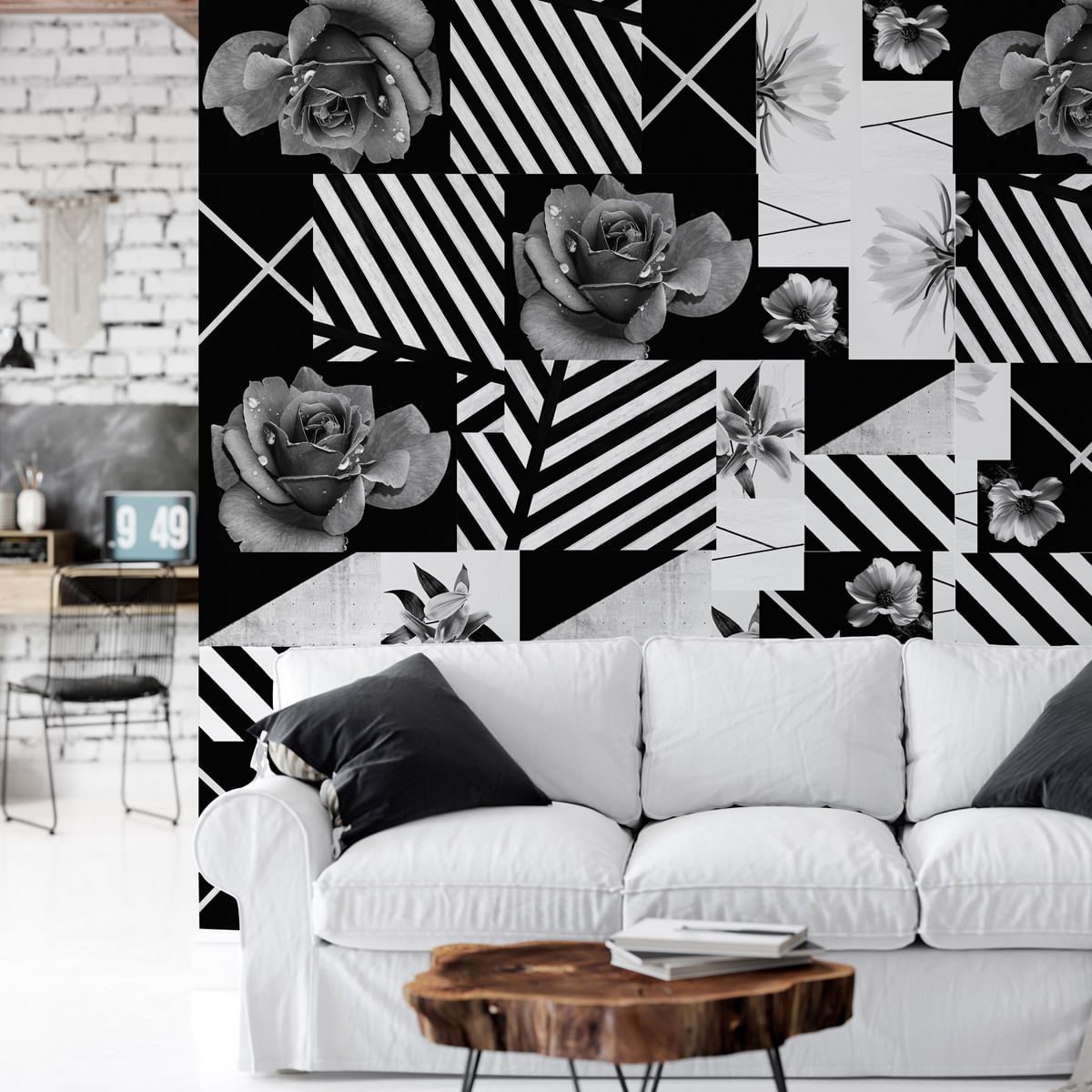 LAMBE-LAMBE - FLORES E FORMAS - 4,58m2