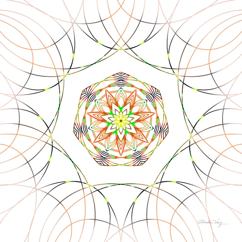 MANDALA EXPANSIVA BRANCA