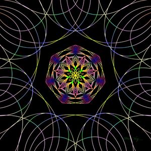 MANDALA EXPANSIVA NEON