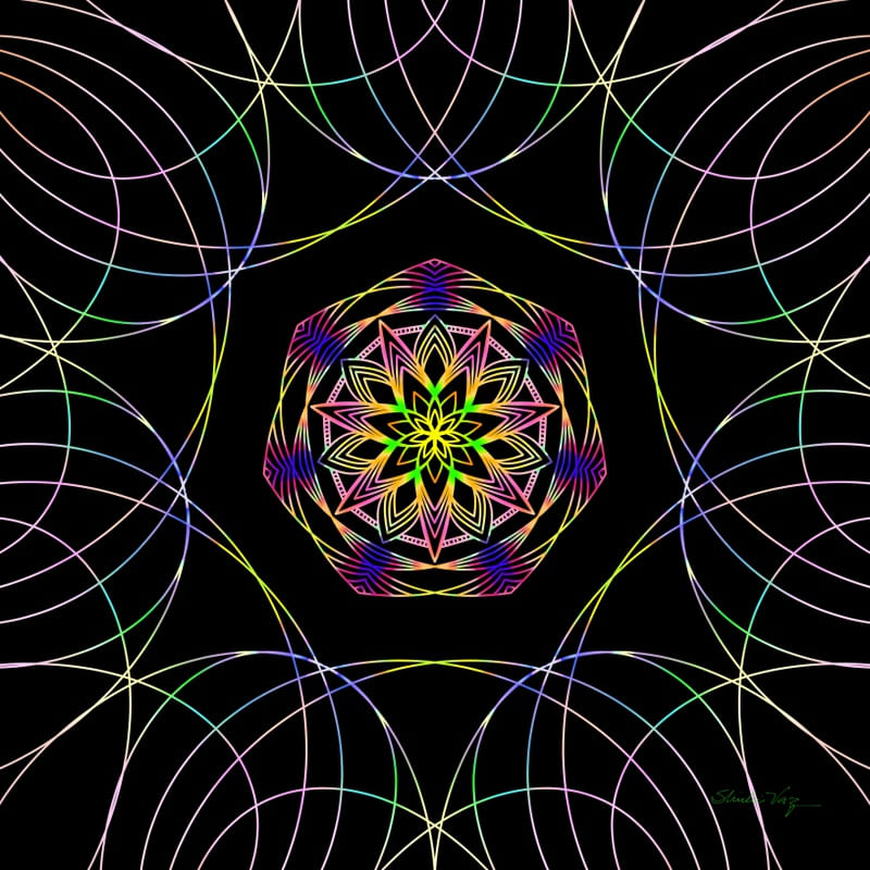 MANDALA EXPANSIVA NEON