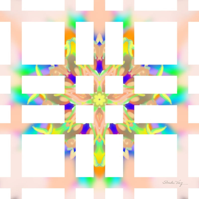 MANDALA PEDAÇOS DA VIDA
