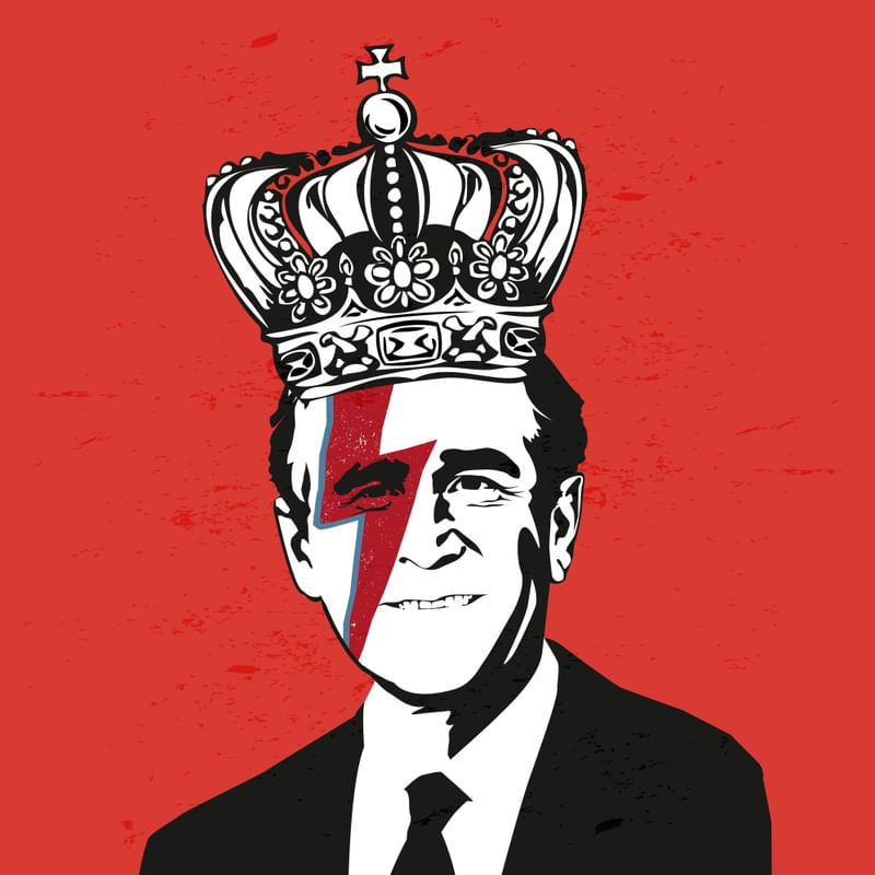 THE KING - DAVID BUSH
