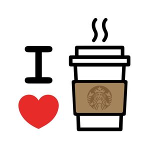 I LOVE STAR NUDES COFFEE