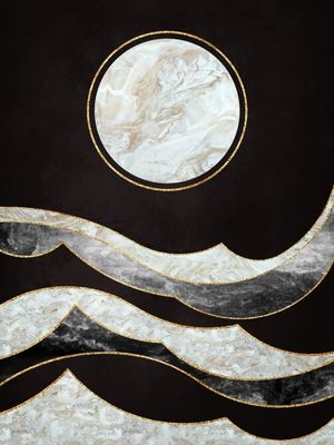 O MAR E A LUA