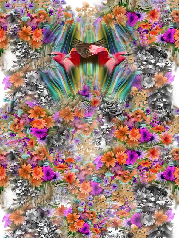 PASSÁRO FLOR