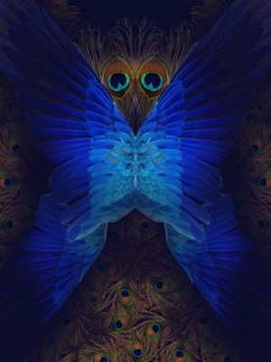 CORUJA AZUL