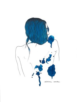 BLUE BACK GIRL