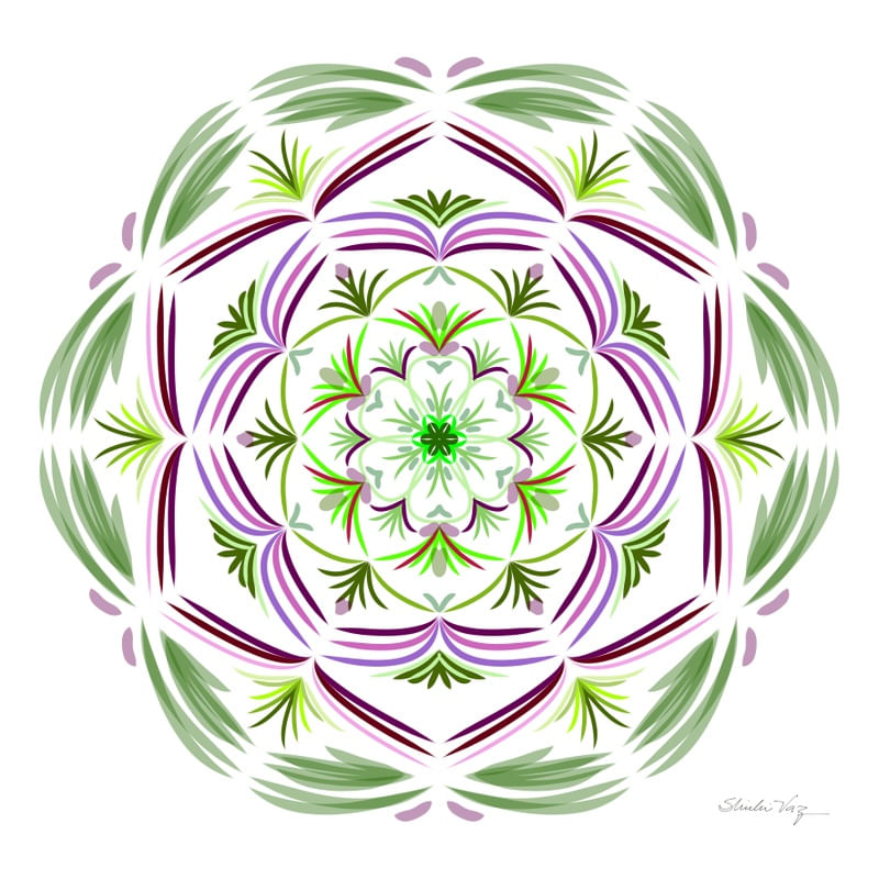 MANDALA NATURE VERDE