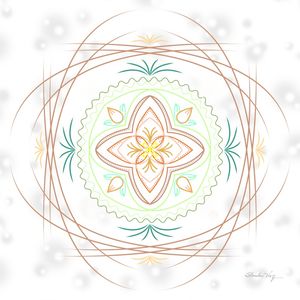 MANDALA FLOR DE LARANJEIRA