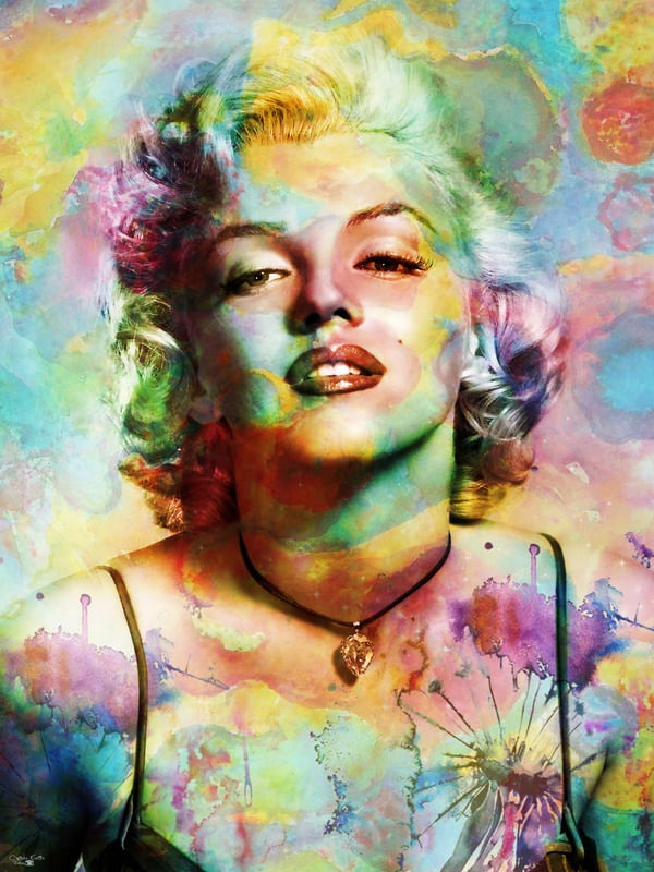 MARILYN MONROE - ECSTASY IN COLORS